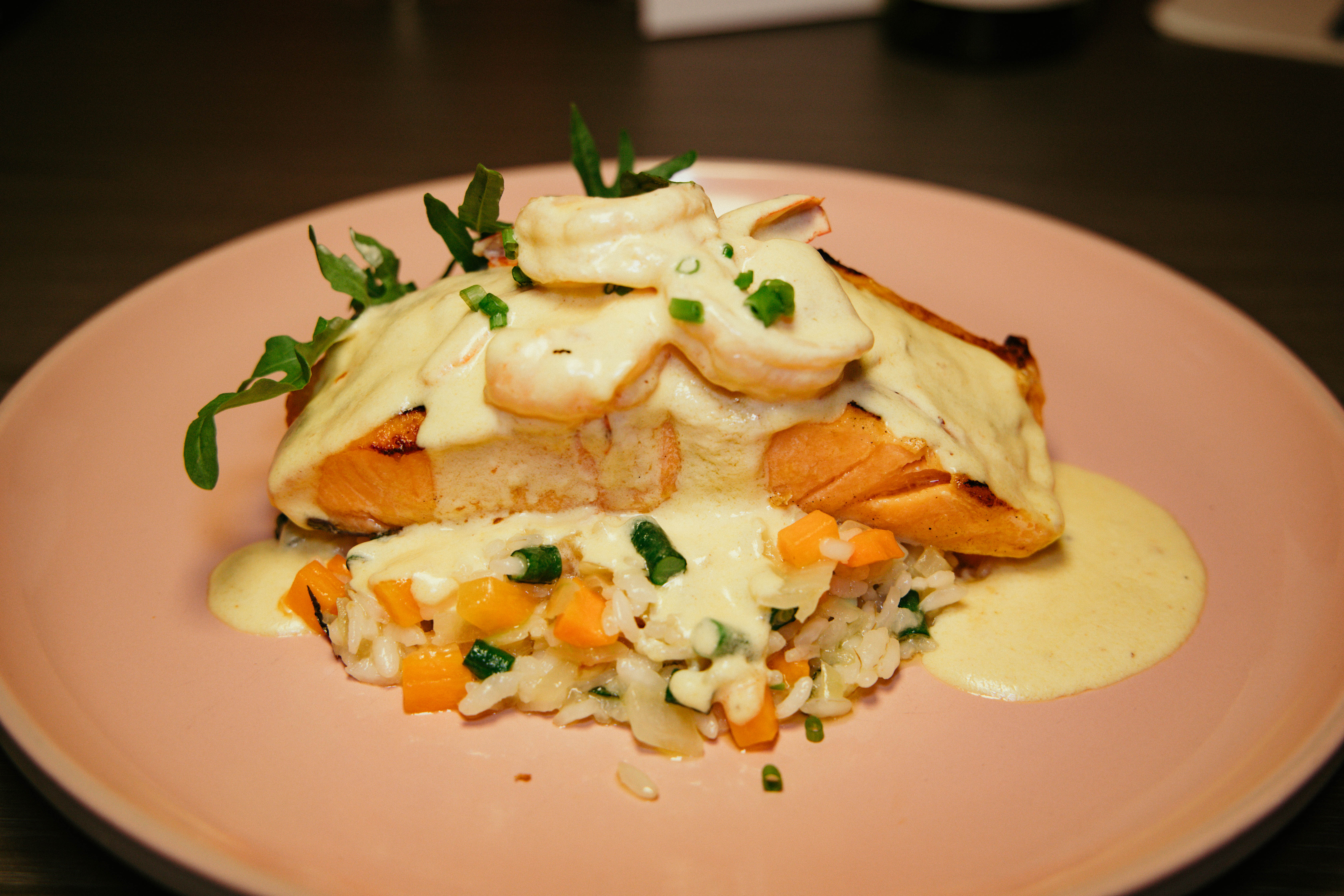 Signature dish from Paddles kitchen